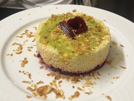 cuscus vegetariano casero en Pimienta negra gastrobar en Valdefuentes