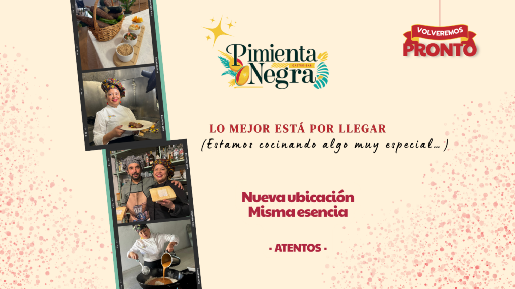 Cierre temporal Pimienta Negra